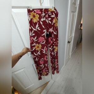 Women's flowered pants Lildy L-XL